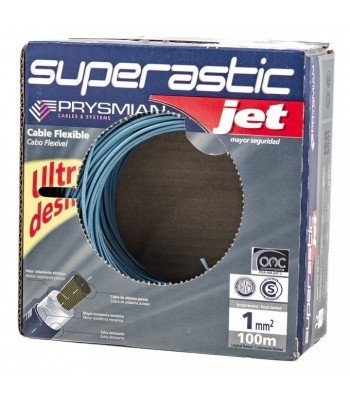 Cable Unipolar 1.5mm Pirelli/prysmian Rollo X 100m. Colores