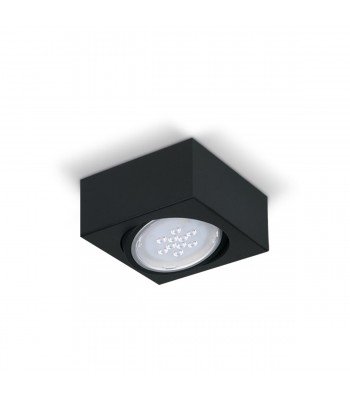 Plafón móvil de aplicar 4 luces para dicroica led Blanco - Linea